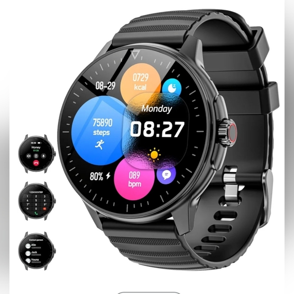 Smart Watch for Men Women Answer/Make Calls, 1.39''Touch Screen Fitness Tracker - Picture 1 of 6